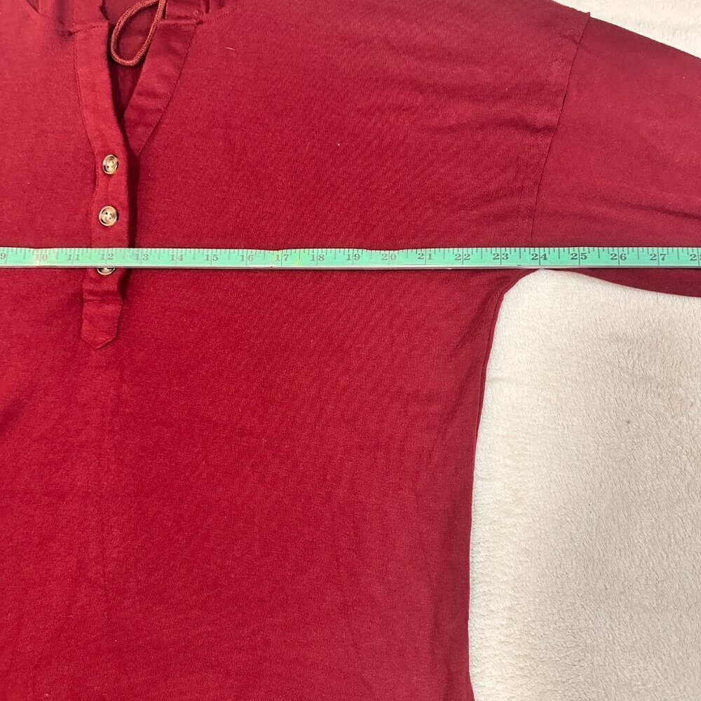 3/$30 Womens long sleeve tops casual (wine/grey) 2 colors - Picture 11 of 16
